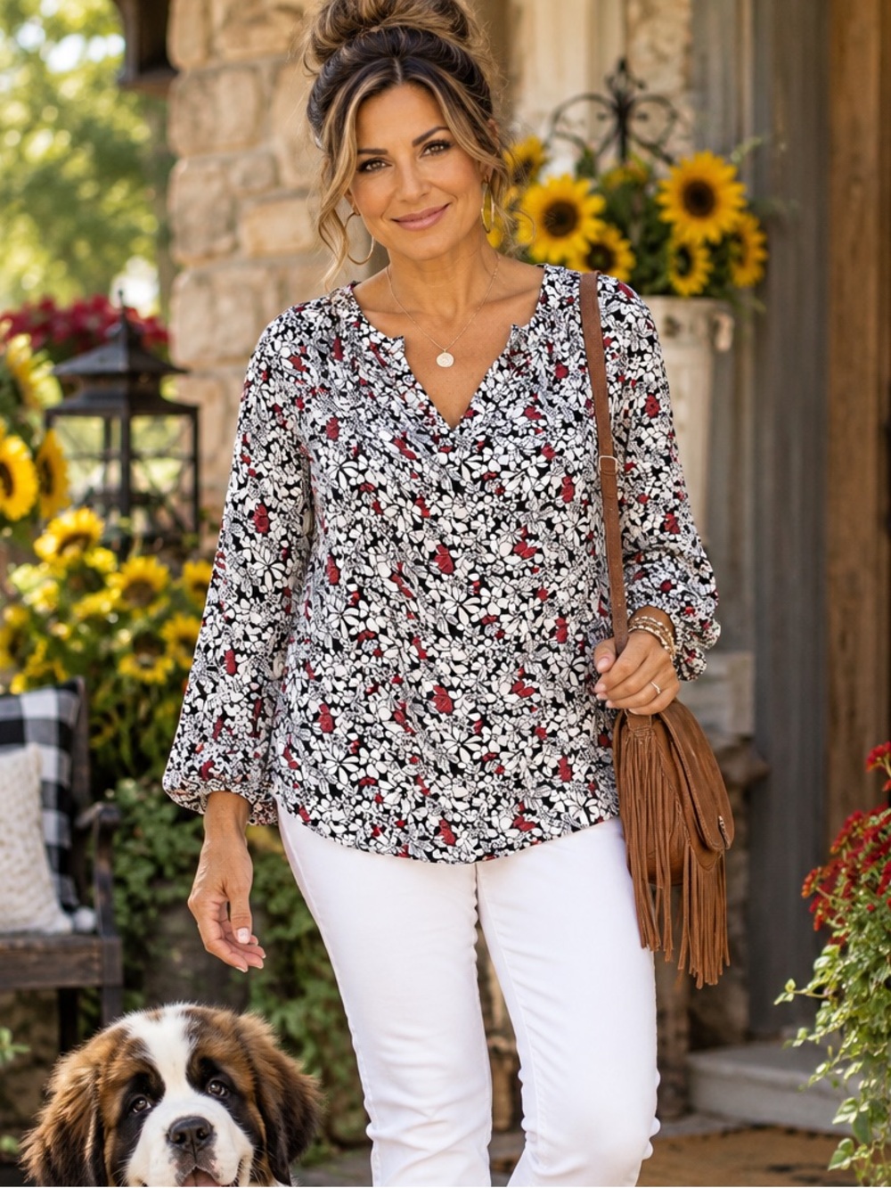 🔥Fun2fun blouse 22” p2p